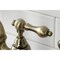 Kingston Brass KS7793ALBS Bridge Kitchen Faucet with Brass Sprayer, Antique Brass KS7793ALBS - alternate 3